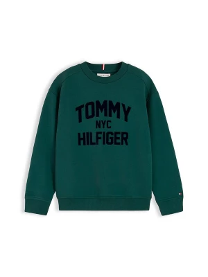 Obrázek produktu TOMMY HILFIGER Mikina 'BRAND LOVE' smaragdová / černá