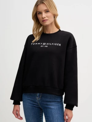 Obrázek produktu Tommy Hilfiger mikina dámská s bavlnou černá