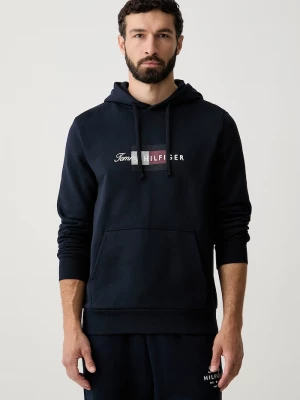 Obrázek produktu Tommy Hilfiger mikina kapucí pánská bavlněná námořnická modř