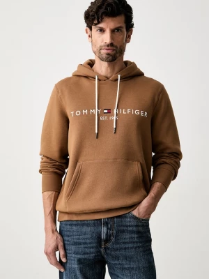 Obrázek produktu Tommy Hilfiger mikina kapucí pánská bavlnou hnědá