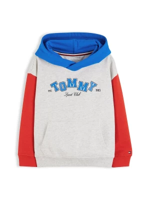 Obrázek produktu TOMMY HILFIGER Mikina modrá / světle šedá / červená