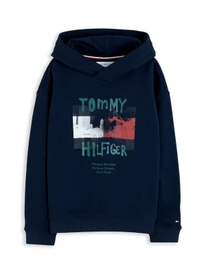 Obrázek produktu TOMMY HILFIGER Mikina námořnická modř / smaragdová / rubínově červená / bílá