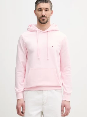 Obrázek produktu Tommy Hilfiger mikina s kapucí pánská bavlněná růžová
