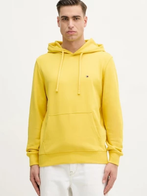 Obrázek produktu Tommy Hilfiger mikina s kapucí pánská bavlněná žlutá