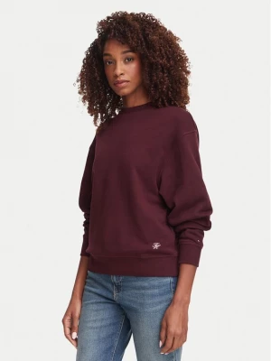 Obrázek produktu Tommy Hilfiger Mikina Script Terry WW0WW52355 Bordó Regular Fit
