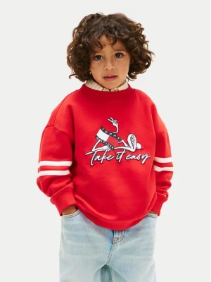Obrázek produktu Tommy Hilfiger Mikina Wavy Flag KB0KB10315 Červená Regular Fit
