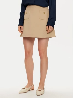 Obrázek produktu Tommy Hilfiger Mini sukně WW0WW44994 Béžová Regular Fit