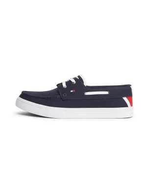 Obrázek produktu TOMMY HILFIGER Mokasíny 'Essential' námořnická modř / červená / bílá