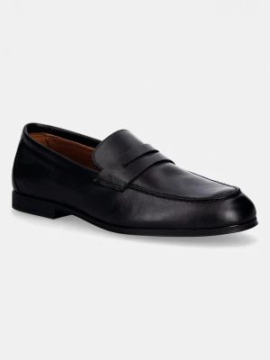 Obrázek produktu Tommy Hilfiger mokasíny pánské kožené FLEXIBLE SLIM LEATHER LOAFER černá