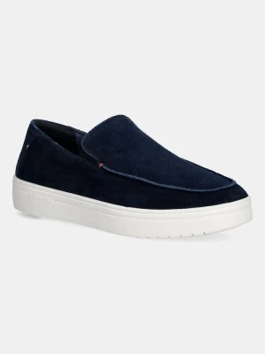 Obrázek produktu Tommy Hilfiger mokasíny pánské semišové MODERN LIGHT SUEDE LOAFER námořnická modř