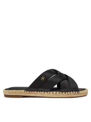 Obrázek produktu Tommy Hilfiger Nazouváky Satin Espadrille Mule FW0FW08502 Černá