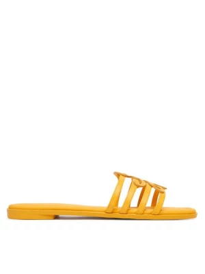 Obrázek produktu Tommy Hilfiger Nazouváky Th Script Flat Mule Lth FW0FW09368 Žlutá