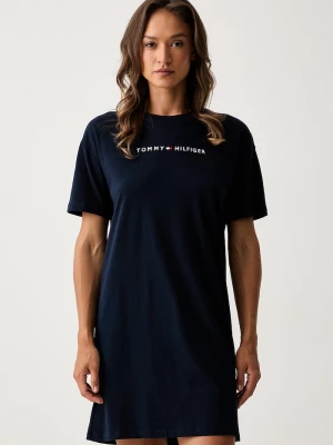 Obrázek produktu Tommy Hilfiger noční košile dámská bavlněná námořnická modř