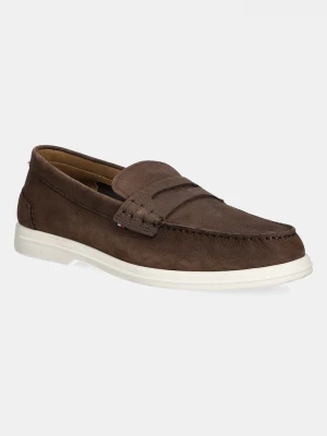 Obrázek produktu Tommy Hilfiger Nubukové mokasíny NUBUCK P LOAFER hnědá