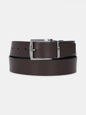 Obrázek produktu Tommy Hilfiger Oboustranný kožený pásek Tommy Hilfiger hnědá