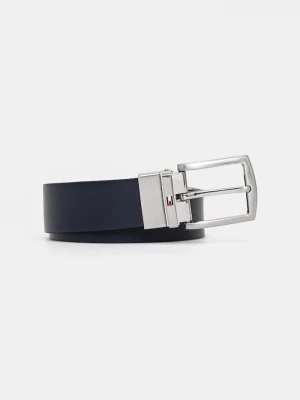 Obrázek produktu Tommy Hilfiger Oboustranný kožený pásek Tommy Hilfiger námořnická modř