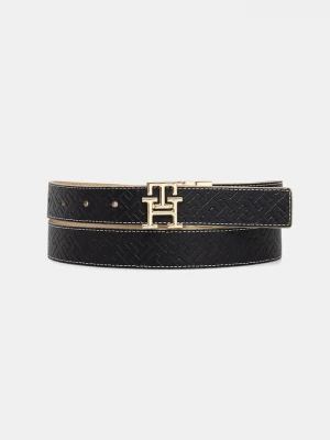 Obrázek produktu Tommy Hilfiger Oboustranný kožený pásek Tommy Hilfiger námořnická modř