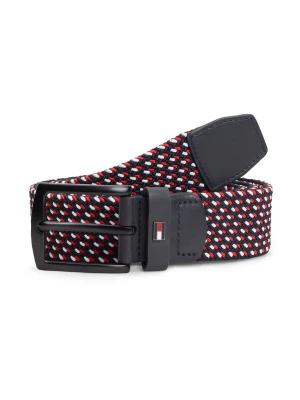 Obrázek produktu TOMMY HILFIGER Opasek 'Denton Braided Webbing Elastic' tmavě modrá / červená / bílá