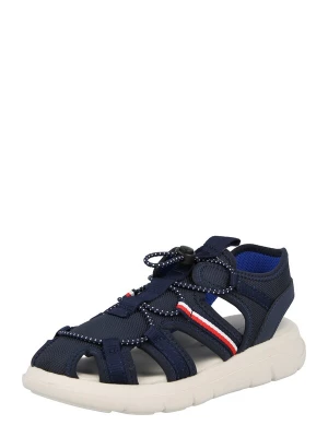Obrázek produktu TOMMY HILFIGER Otevřená obuv 'QUEST' marine modrá / jasně červená / bílá