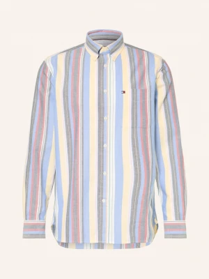 Obrázek produktu Tommy Hilfiger Oxfordská Košile Classic Fit tmavě modrá / světle červená / tmavě žlutá