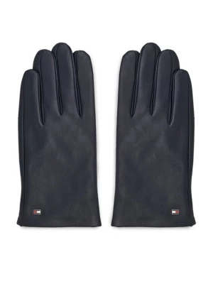 Obrázek produktu Tommy Hilfiger Pánské rukavice Essential Flag Leather Gloves AM0AM11482 Tmavomodrá