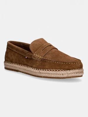 Obrázek produktu Tommy Hilfiger pánské semišové espadrily FLEXIBLE HILFIGER SDE ESPADRILLE hnědá