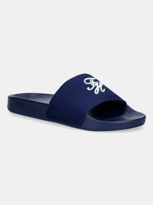 Obrázek produktu Tommy Hilfiger pantofle dámské TH SCRIPT POOL SLIDE námořnická modř