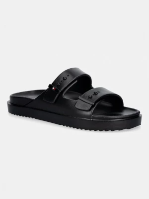 Obrázek produktu Tommy Hilfiger pantofle na bazén pánské LIGHT ADJUSTABLE POOL SLIDER černá