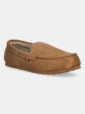 Obrázek produktu Tommy Hilfiger Pantofle Tommy Hilfiger HILFIGER M SDE DRIVER HOUSE SHOE hnědá