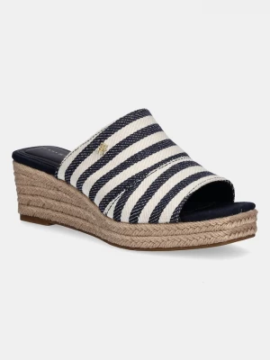 Obrázek produktu Tommy Hilfiger Pantofle Tommy Hilfiger NAUTICAL STRIPES ESPADRILLE MULE námořnická modř