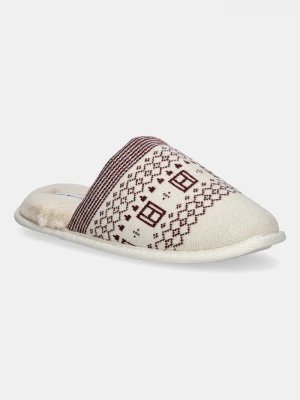 Obrázek produktu Tommy Hilfiger Pantofle TH GRAPHIC HOUSE SHOE TRIAL béžová