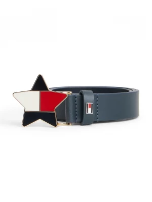 Obrázek produktu Tommy Hilfiger pásek dětský kožený námořnická modř