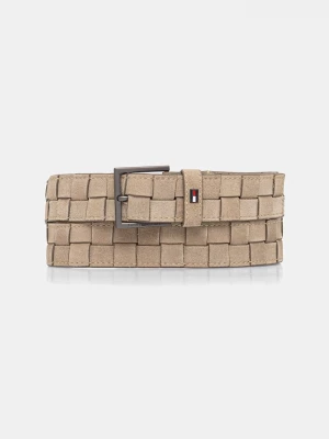Obrázek produktu Tommy Hilfiger pásek pánský semišový béžová