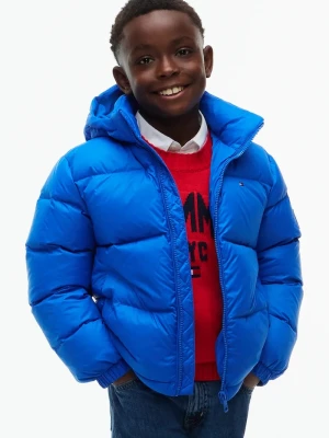 Obrázek produktu Tommy Hilfiger péřová bunda dětská modrá