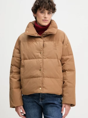 Obrázek produktu Tommy Hilfiger Péřová bunda Tommy Hilfiger hnědá