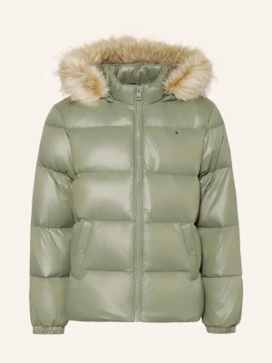 Obrázek produktu Tommy Hilfiger Péřové Bundy S Umělou Kožešinou mátová / béžová