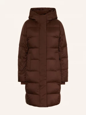 Obrázek produktu Tommy Hilfiger Péřový Kabát tmavě hnědá