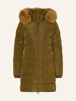 Obrázek produktu Tommy Hilfiger Péřový Kabát Tyra S Odnímatelnou Umělou Kožešinou khaki / velbloudí