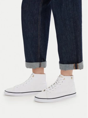 Obrázek produktu Tommy Hilfiger Plátěnky Th Chic Low Profile Mid Cut FW0FW09356 Bílá