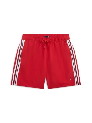 Obrázek produktu Tommy Hilfiger Plavecké šortky Global Stripe UB0UB00590 Světle červená Regular Fit