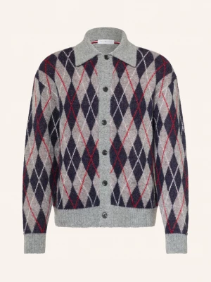 Obrázek produktu Tommy Hilfiger Pletený Svetr šedá / červená / tmavě modrá