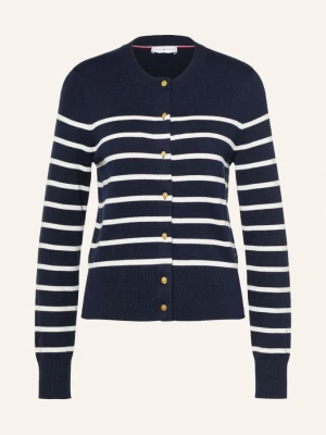 Obrázek produktu Tommy Hilfiger Pletený Svetr tmavě modrá / zlatá / bílá