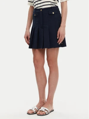 Obrázek produktu Tommy Hilfiger Plisovaná sukně WW0WW44731 Tmavomodrá Regular Fit