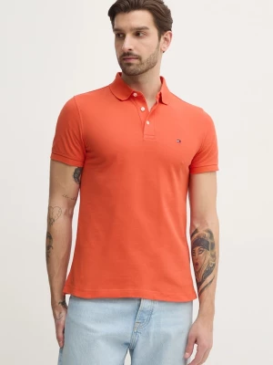Obrázek produktu Tommy Hilfiger polo bavlněné s elastanem oranžová