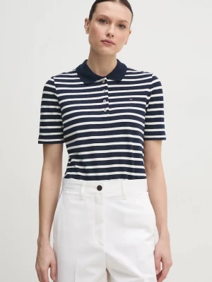 Obrázek produktu Tommy Hilfiger polo dámské s bavlnou námořnická modř