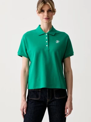 Obrázek produktu Tommy Hilfiger polo dámské s bavlnou zelená