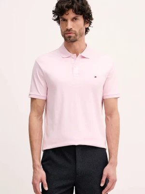 Obrázek produktu Tommy Hilfiger polo pánské bavlněné růžová