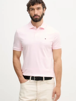 Obrázek produktu Tommy Hilfiger polo pánské bavlněné růžová