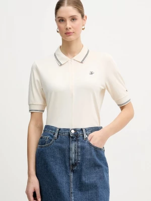 Obrázek produktu Tommy Hilfiger Polo tričko Tommy Hilfiger béžová