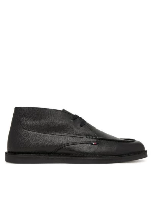 Obrázek produktu Tommy Hilfiger Polobotky Hilfiger Stitchdown Tbl Lth Chuk FM0FM05743 Černá